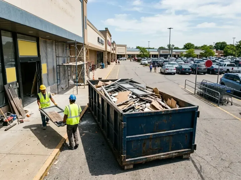 retail-store-renovation-debris-003 — frequently asked questions, Roll-off Dumpster Rentals in Clifton Heights, PA